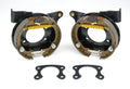Wilwood Brake Caliper Bracket Kit for Small Ford Rear - Aluminum, Black Anodized, Part Number 249-7112/13