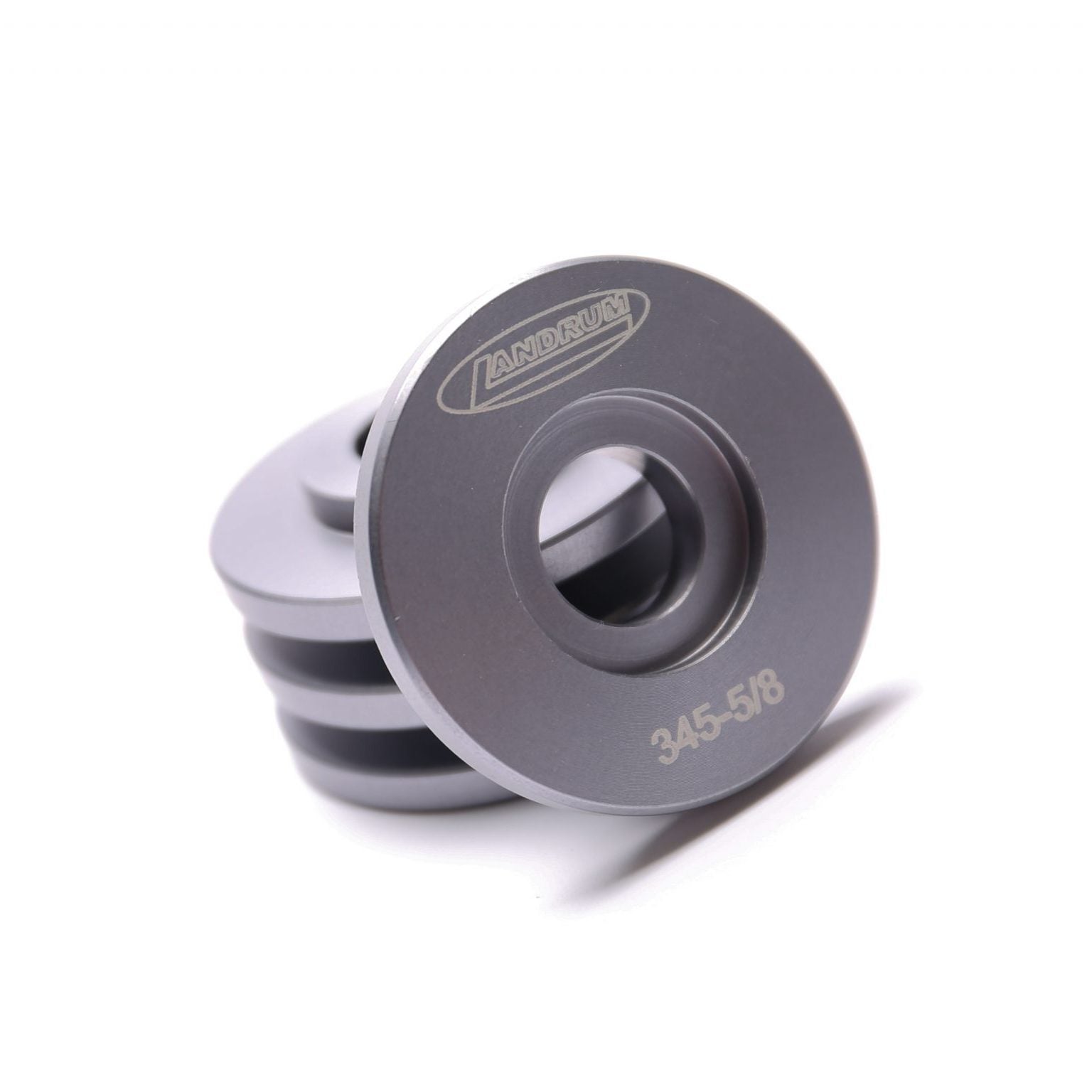 Landrum Springs Bump Cup 5/8 Inch Shaft Aluminum Gray Anodized Universal