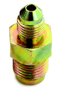 A-1 Products 3/8-24 to 3AN Male Flare Adapter, Steel, Cadmium Finish