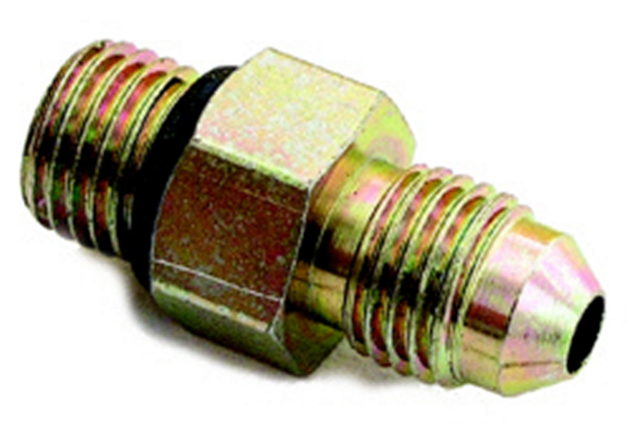 A-1 Products A1P1050032 Steel Adapter for 4 AN Male to 7/16-20 Male Fittings