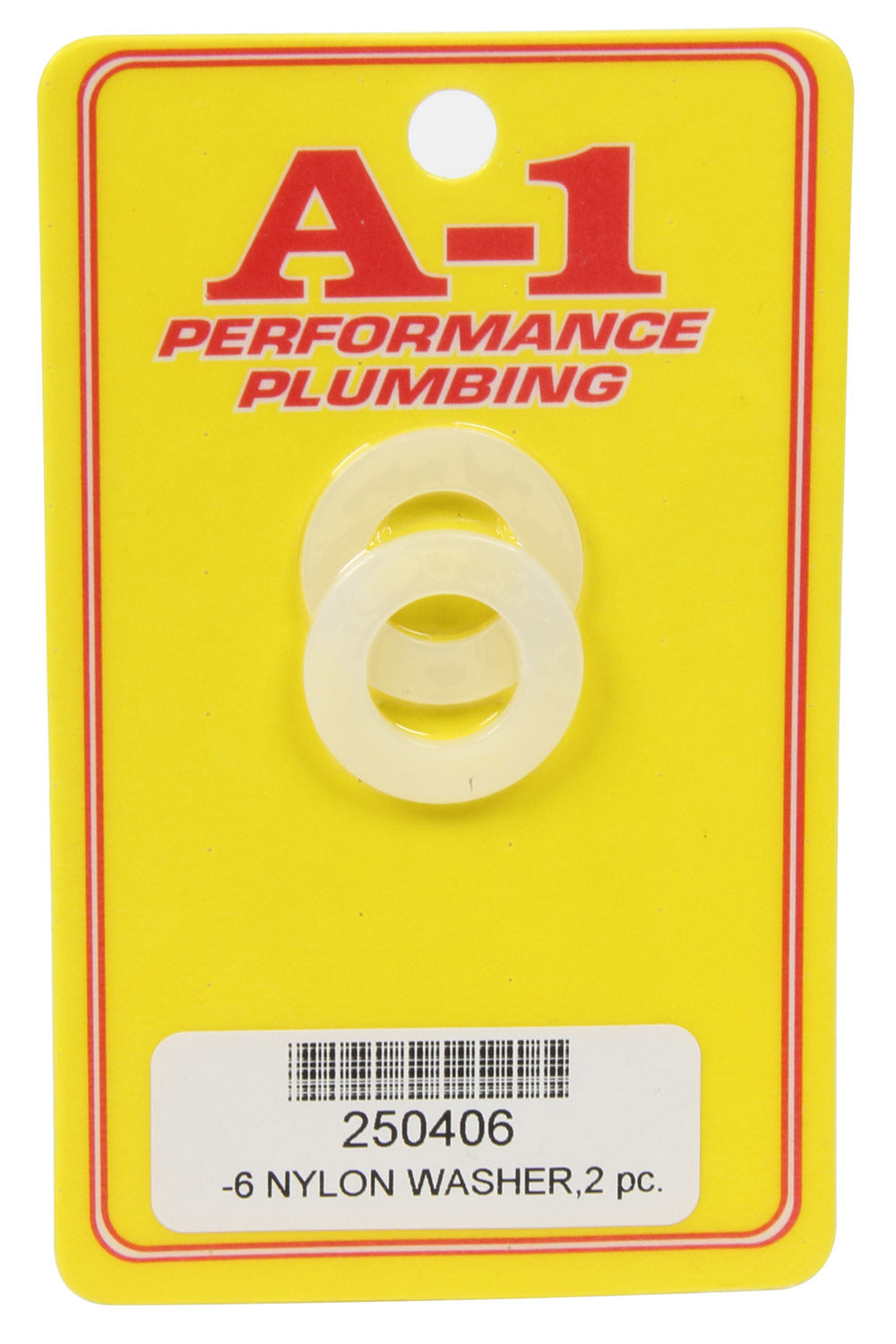A-1 Products AN-6 Poly Washer Pair with 1 Inch Outer Diameter and 0.56 Inch Inner Diameter