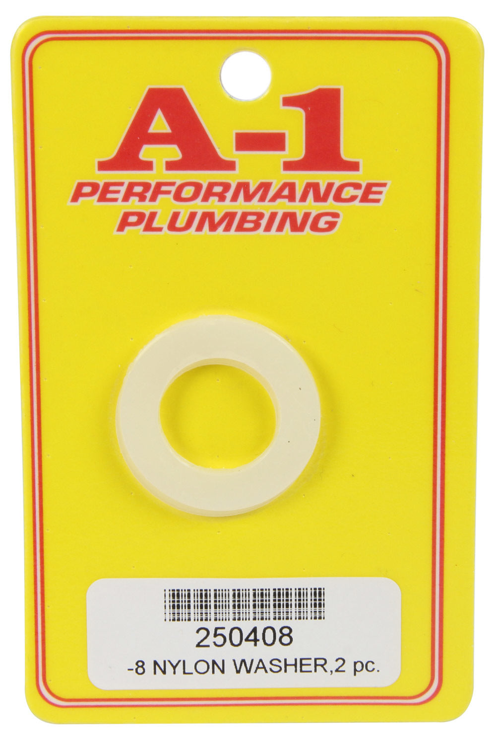 A-1 Products AN-8 Poly Washer Pair with 1.255 Inch Outer Diameter and 0.75 Inch Inner Diameter