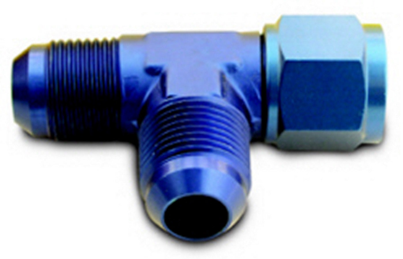 A-1 Products A1PCPL82606 #6 AN Female Swivel to Male Aluminum Adapter Tee