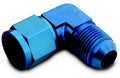 A-1 Products A1PCPL904 4AN Male to 4AN Female 90 Degree Swivel Aluminum Fitting