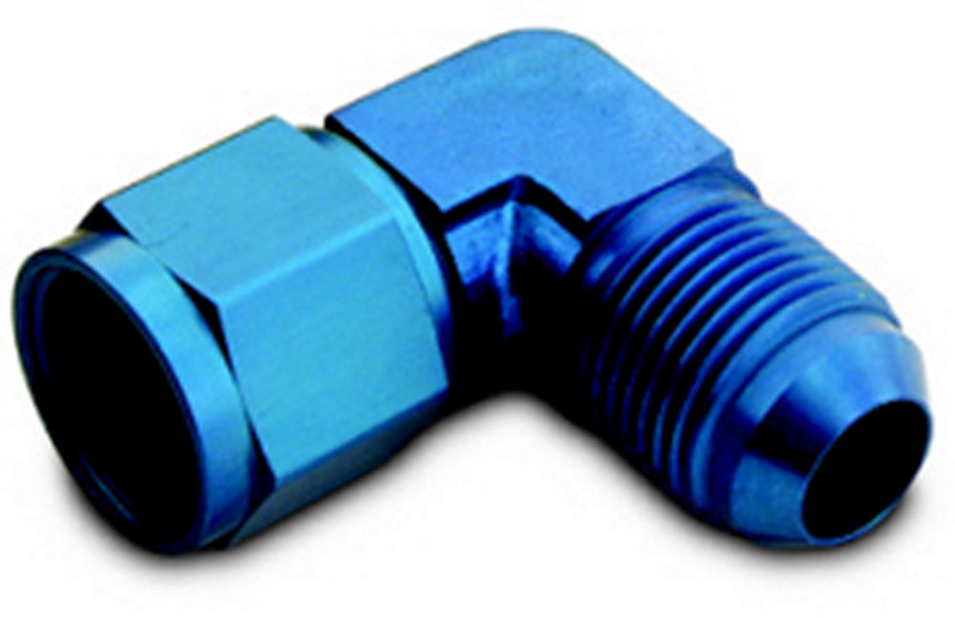 A-1 Products A1PCPL904 4AN Male to 4AN Female 90 Degree Swivel Aluminum Fitting
