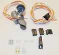 American Autowire 500081 Under Dash Courtesy Light Kit with Two Lights and Standard 631 Bulb