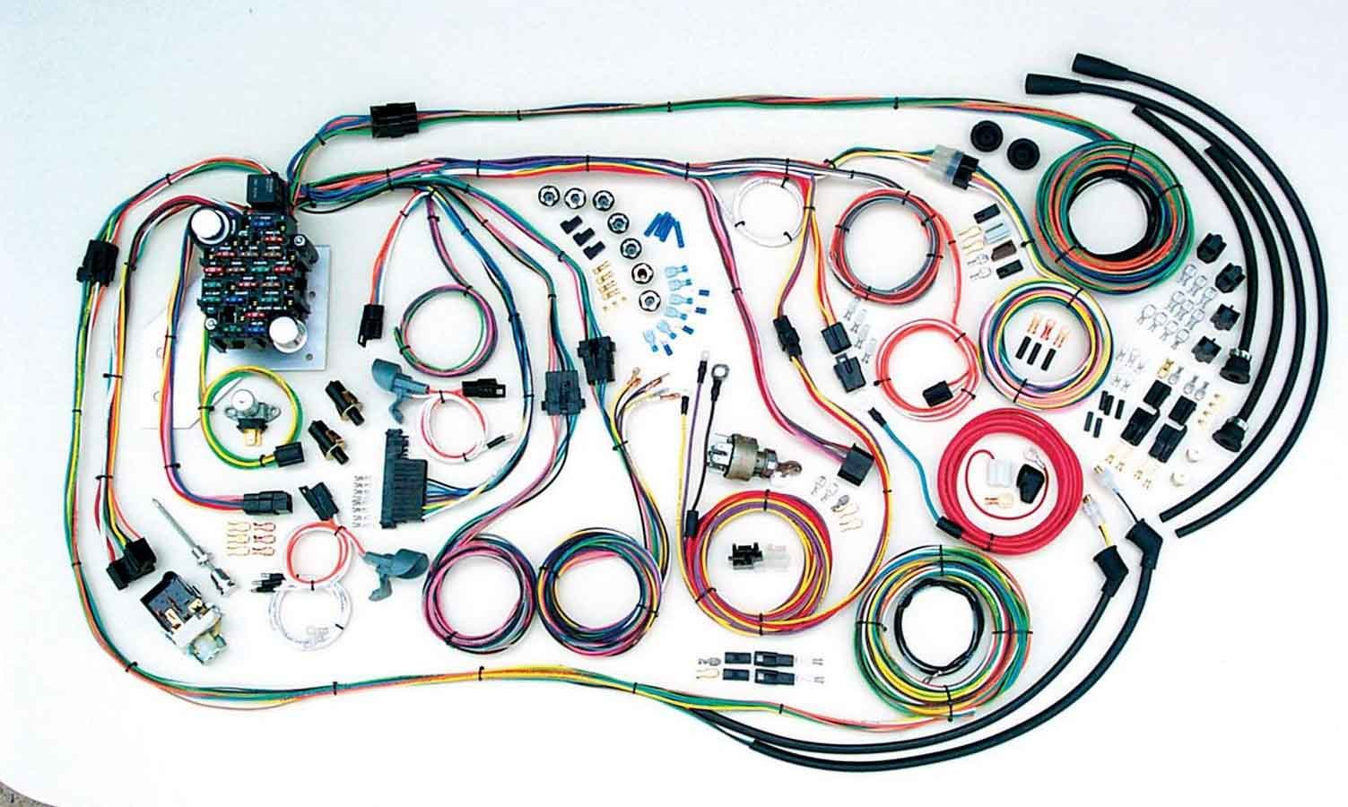 American Autowire 500481 Complete Wiring Harness for 1955-1959 Chevrolet Truck
