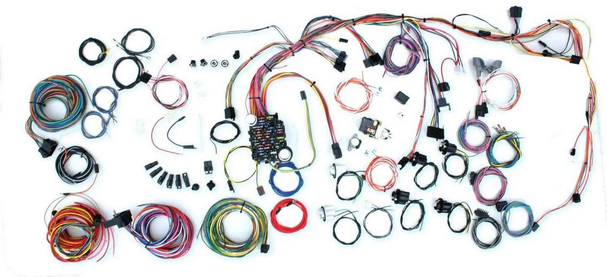 American Autowire 500686 1969 Camaro Wire Harness System Complete Kit