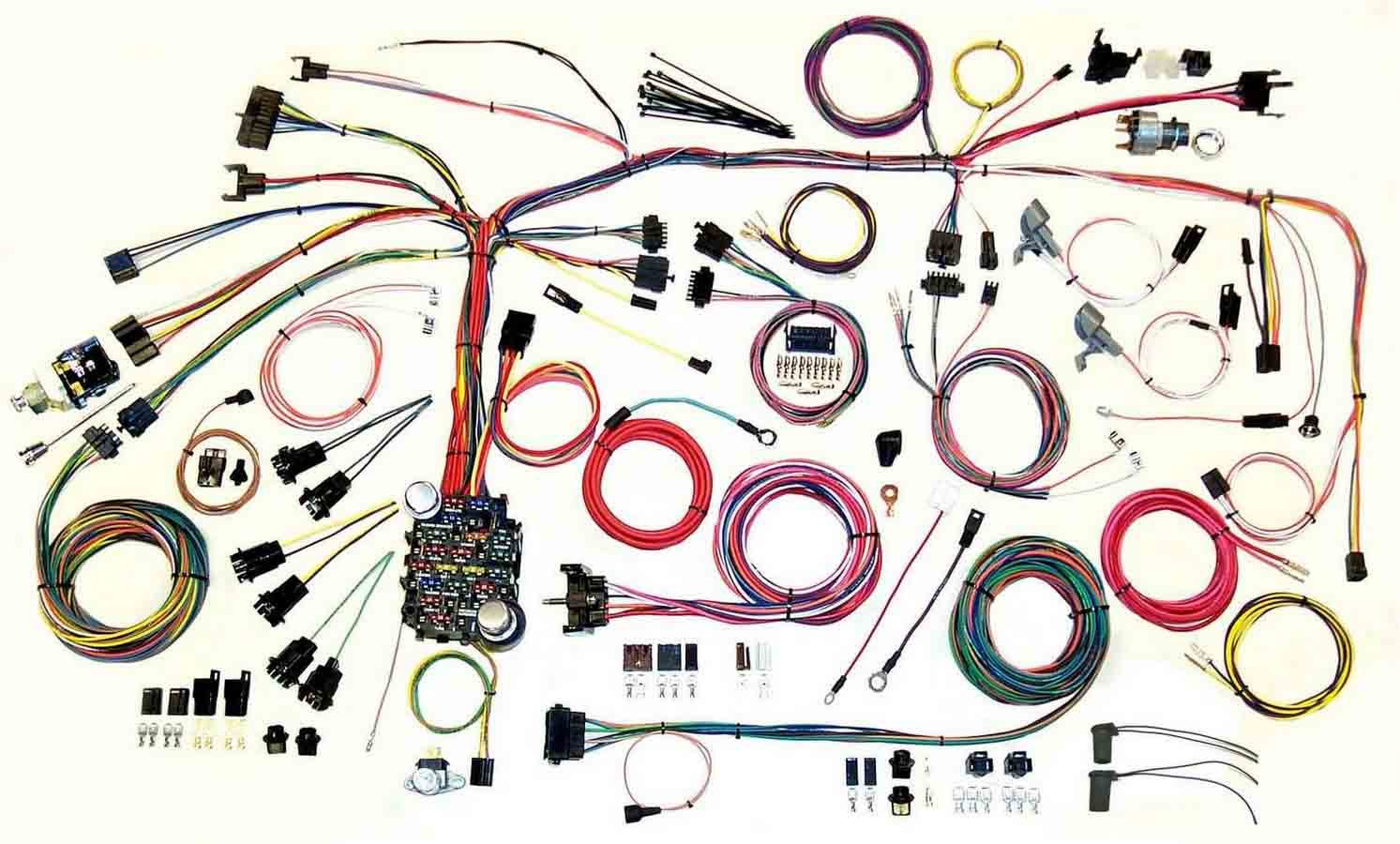 American Autowire 500886 1967-68 Firebird Wiring Harness System with Complete Kit