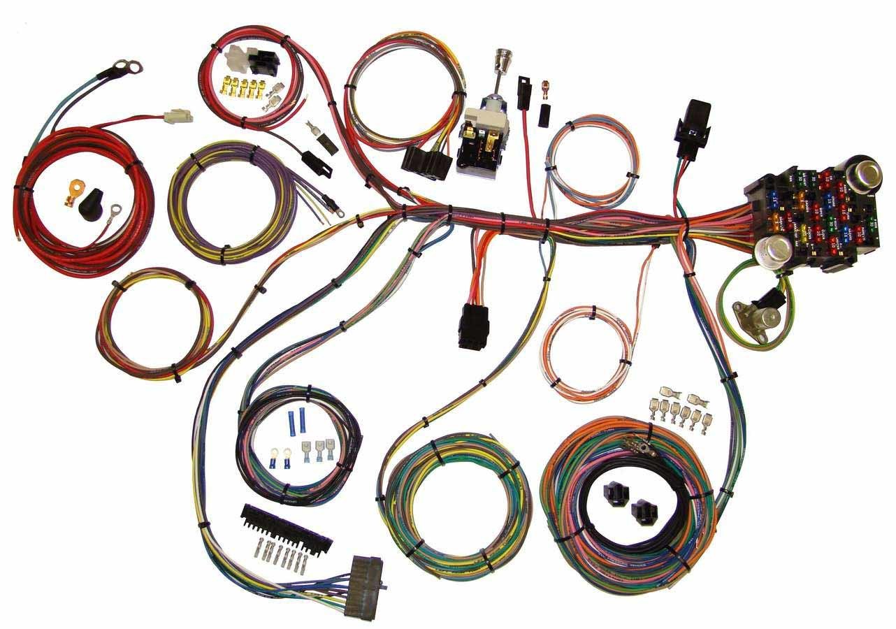 American Autowire Power Plus 20 Integrated Fuse Box System with 20 Outlets and GM Column Connector