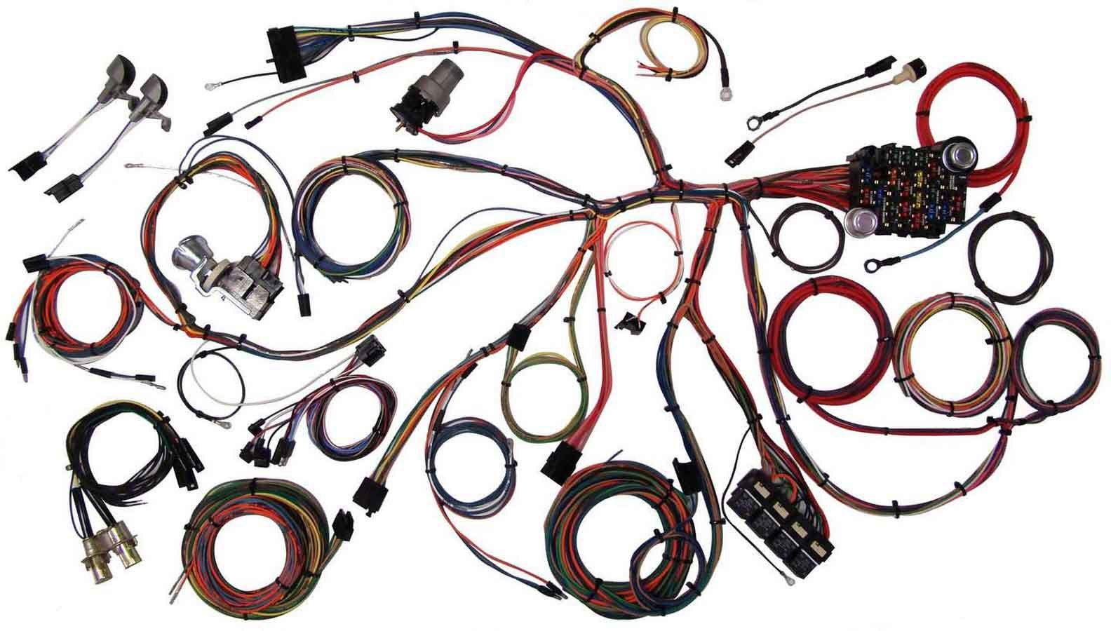 American Autowire 510055 Wiring Harness for 1967-68 Ford Mustang