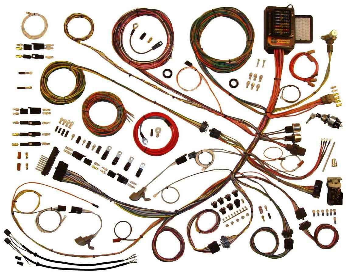 American Autowire 510303 Classic Update Wiring Harness for Ford Truck 1953-1956
