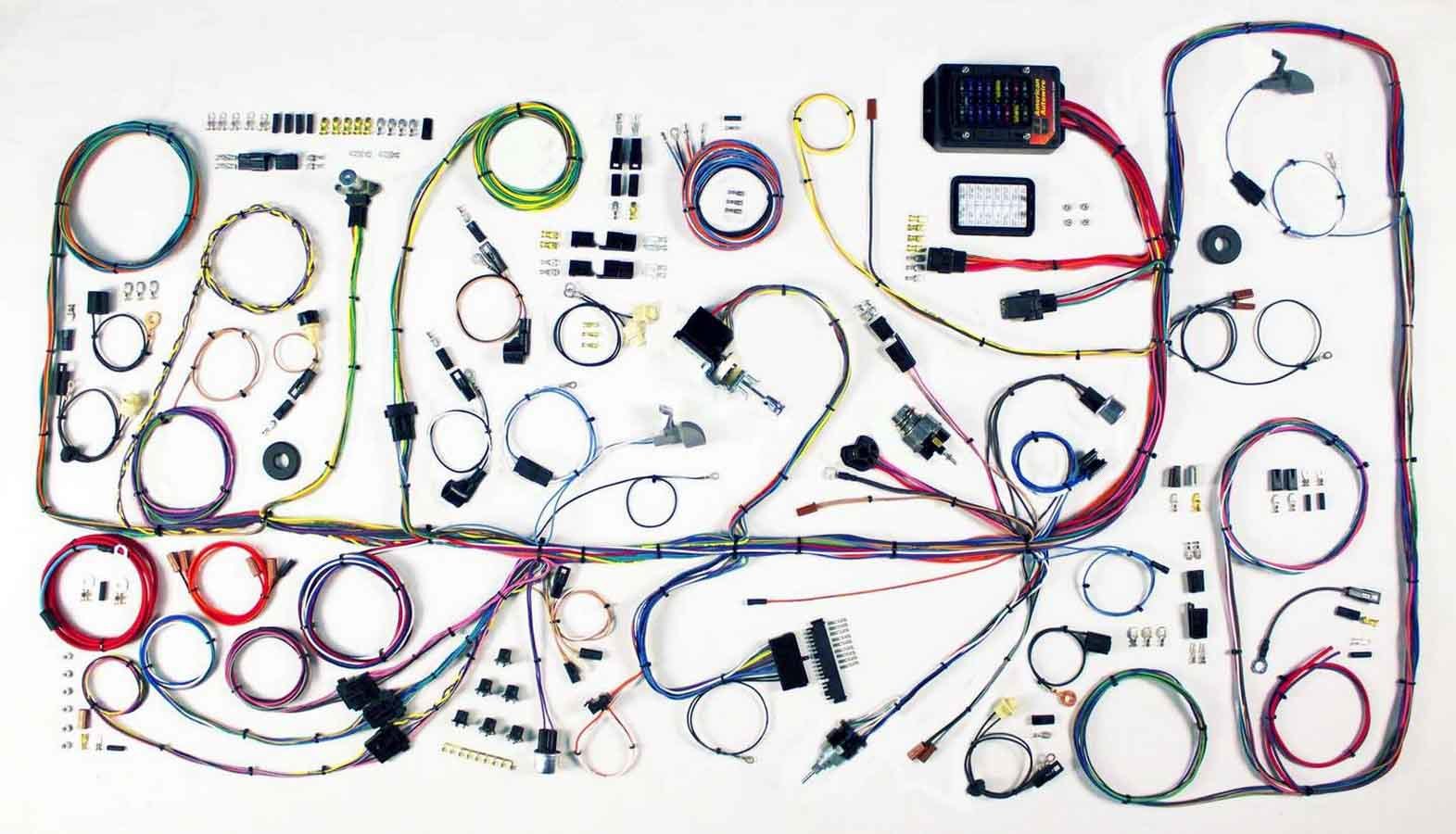 American Autowire 510317 Classic Update Wiring Kit for Ford Bronco 1966-1977