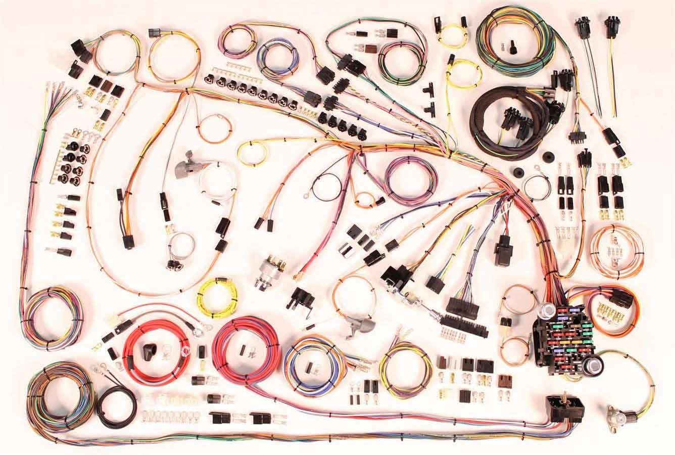 American Autowire 510360 1965 Chevrolet Impala Wiring Kit with Complete Harness