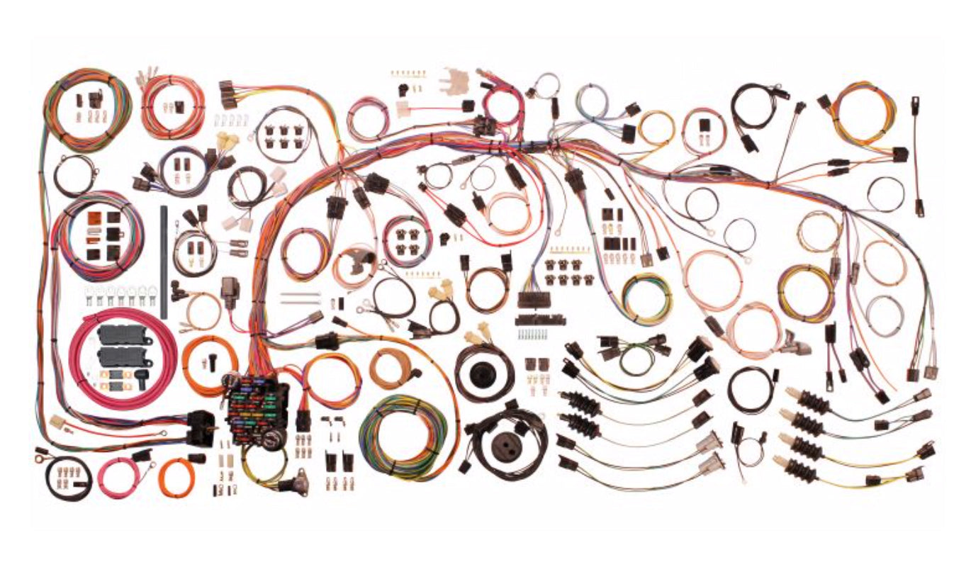 American Autowire 510717 Classic Update Wiring Kit for Chevrolet Corvette 1968-1976