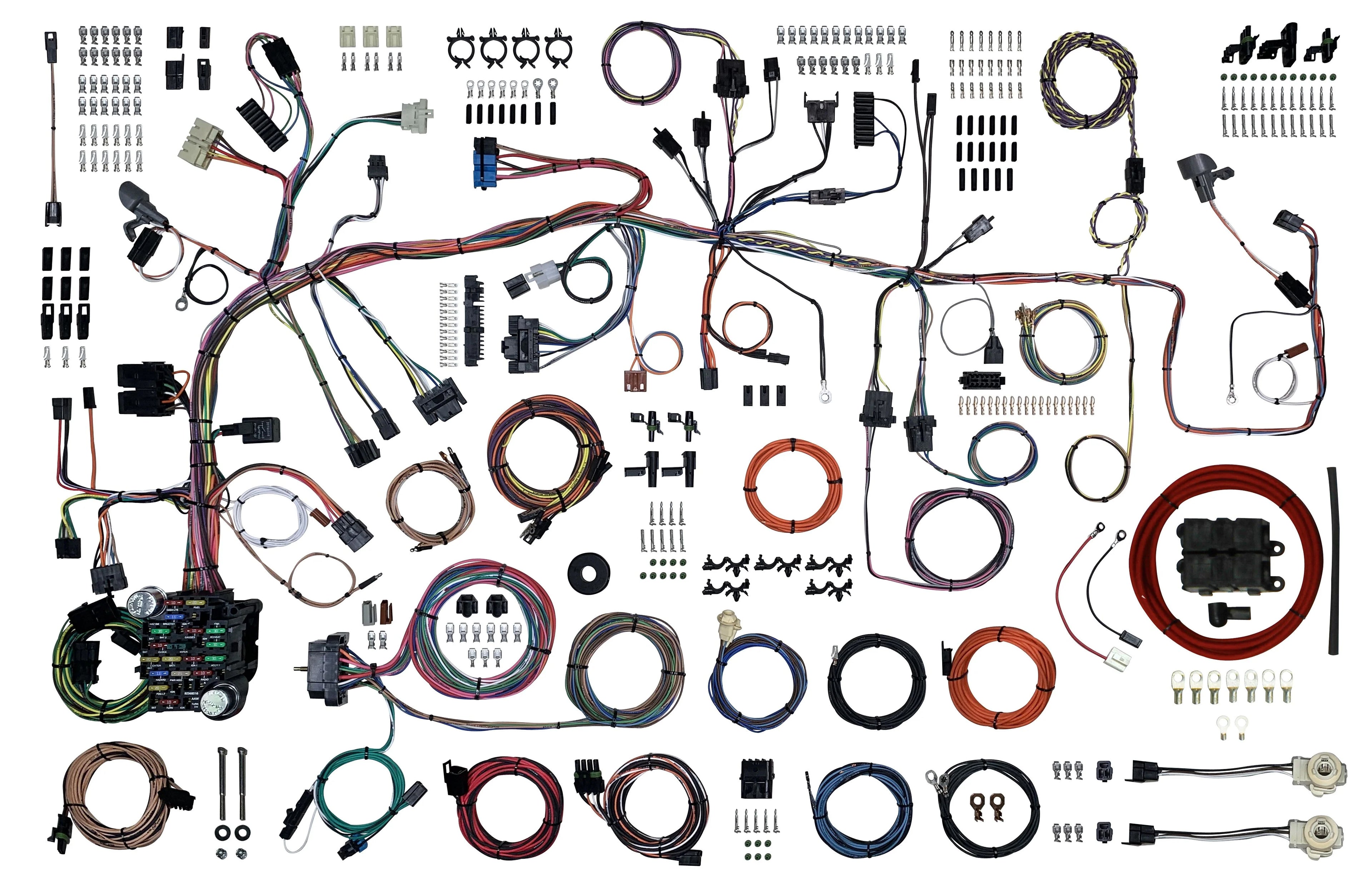 American Autowire 510742 Jeep YJ Classic Update Wiring Harness for 1987-1990 Models