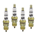 Accel 0276S-4 Shorty Spark Plugs Set of 4 with 14 mm Thread and Tapered Seat