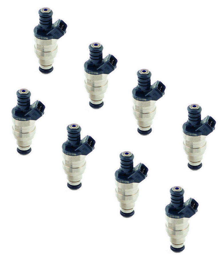 Accel 150826 26 lb/hr High Impedance Fuel Injectors Set of 8 with EV1 Minitimer Connectors