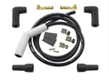 Accel Repl Plug Wire Extreme 9000 Ceramic 8 mm Spiral Core Black 60 Inch with 135 Degree Ceramic Boot for HEI and Socket Style Ignition Systems