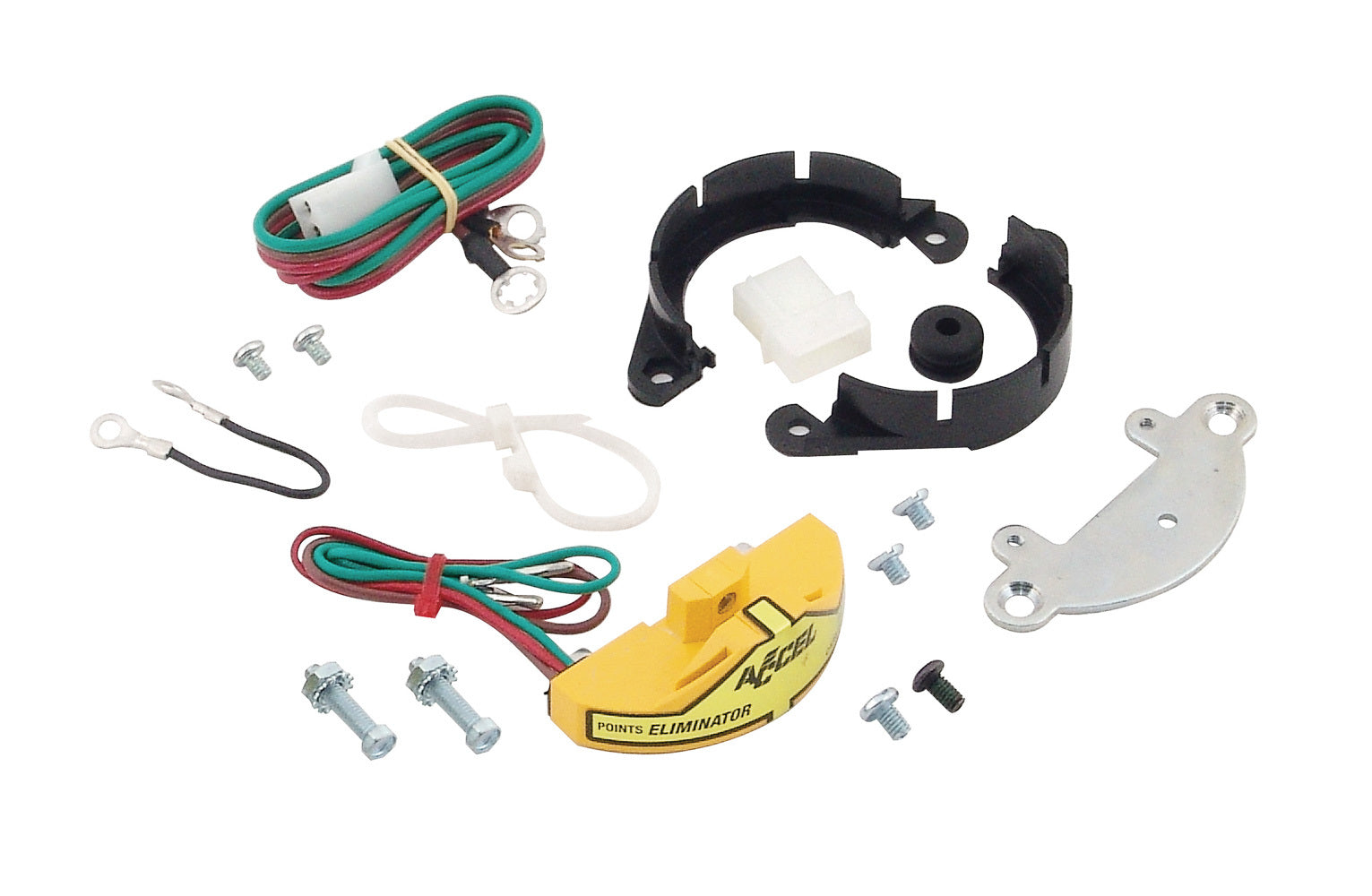 ACCEL Points Eliminator Kit 57-74 GM V8 Delco Distributor Ignition Control Module with Optical Trigger
