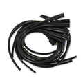 Accel 5040K Spark Plug Wire Set, Super Stock Spiral Core 8mm Black with Straight HEI Terminals for V8 Engines