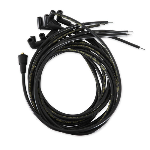 Accel 5041K S/S Custom Spark Plug Wire Set with 8 mm Spiral Core and 90 Degree Boots for V8 Engines