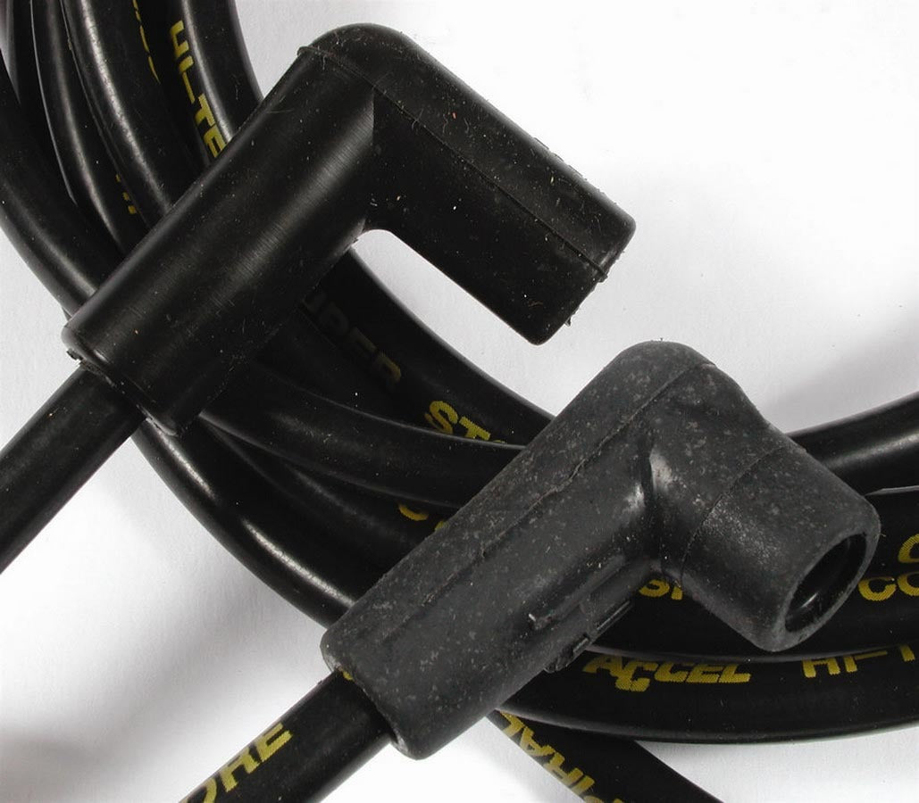 ACCEL 5114K 8mm Super Stock Spiral Core Spark Plug Wire Set for Small Block Chevy