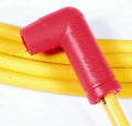 Accel 8031 Spark Plug Wire Set with Spiral Core, 8.8 mm Diameter, Yellow, 90 Degree Plug Boots, HEI Style Terminals, Cut-To-Fit for V8 Engines