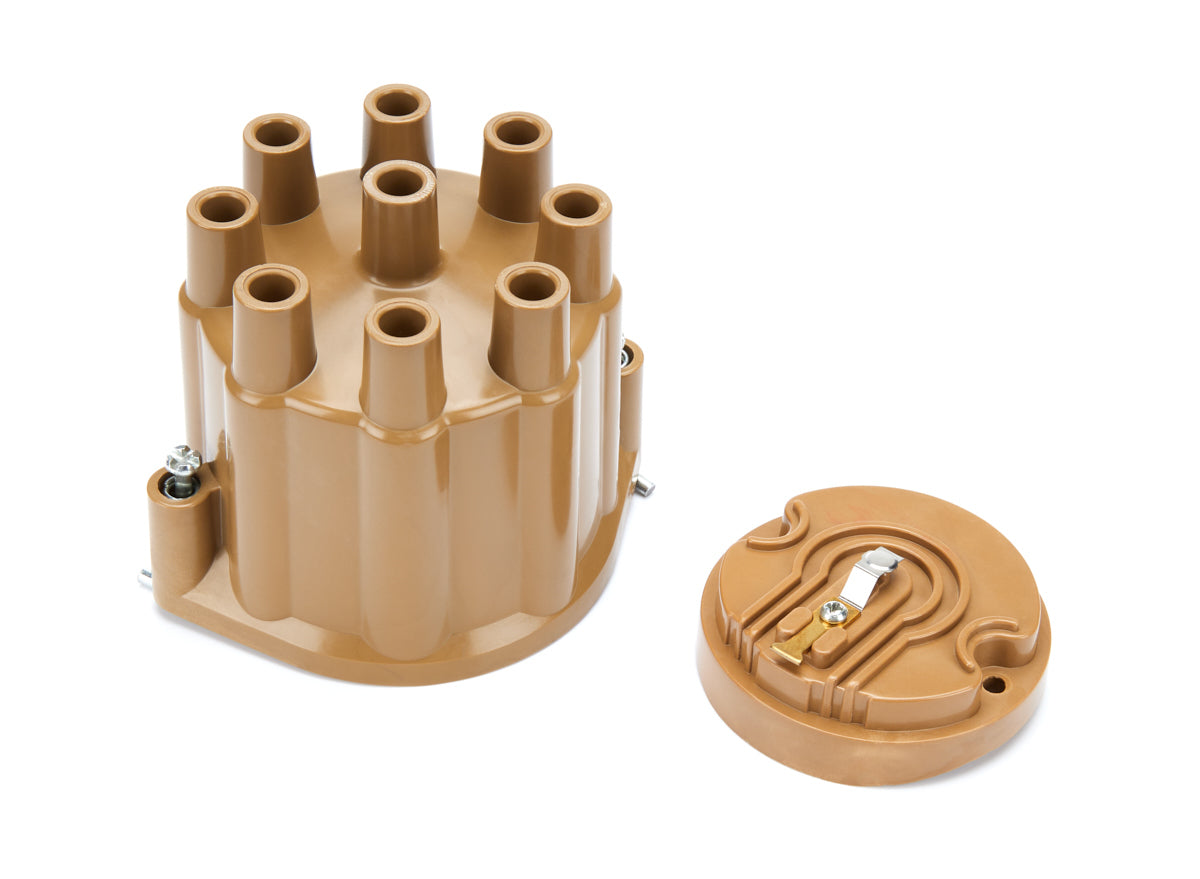 Accel GM Cap and Rotor Kit 8120ACC with Brass Terminals and Twist Lock Design for V8 Engines