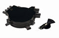 Accel Cap and Rotor Kit for GM LT1 OptiSpark II Engines with Brass Terminals and Vented Black Plastic Crab Cap