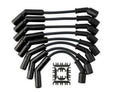 Accel 9070CK Extreme 9000 Ceramic Spark Plug Wire Set, 8mm Spiral Core, Black, 135 Degree Plug Boots, HEI/Socket Style for V8 Engines