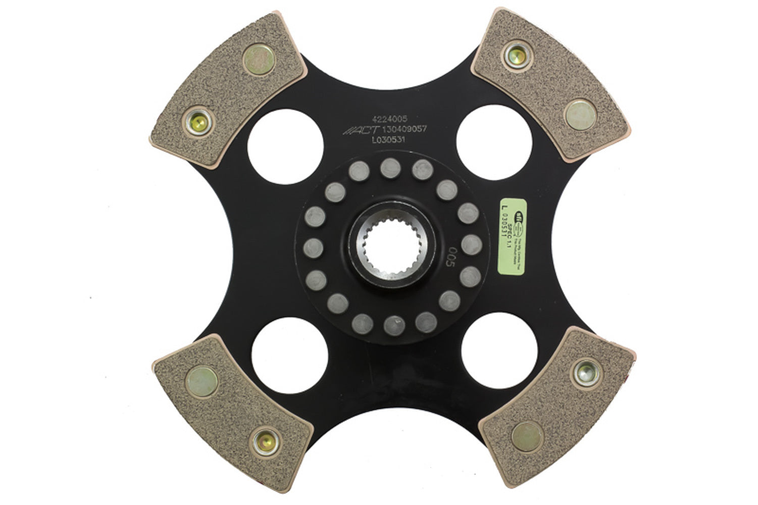 Advanced Clutch Technology ACT4224005 8.8 Inch Ceramic Clutch Disc with 22 Spline for Ford and Mazda Vehicles