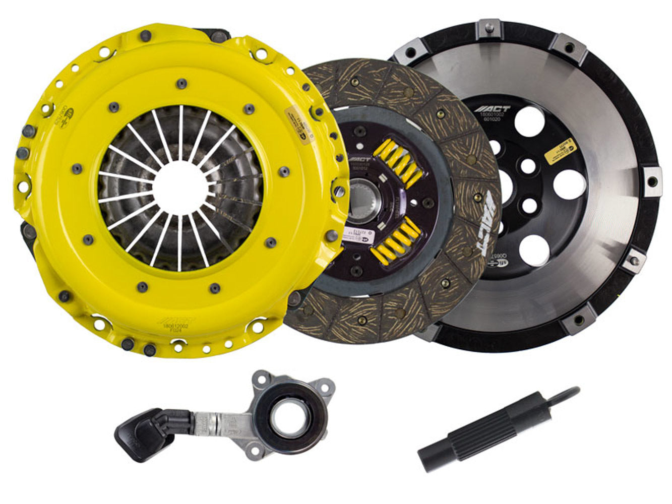 Advanced Clutch Technology FF5-HDSS Heavy Duty Street Sprung Clutch Kit for Ford Focus 2013-2018, 9.4 Inch Diameter, Organic Organic Organic
