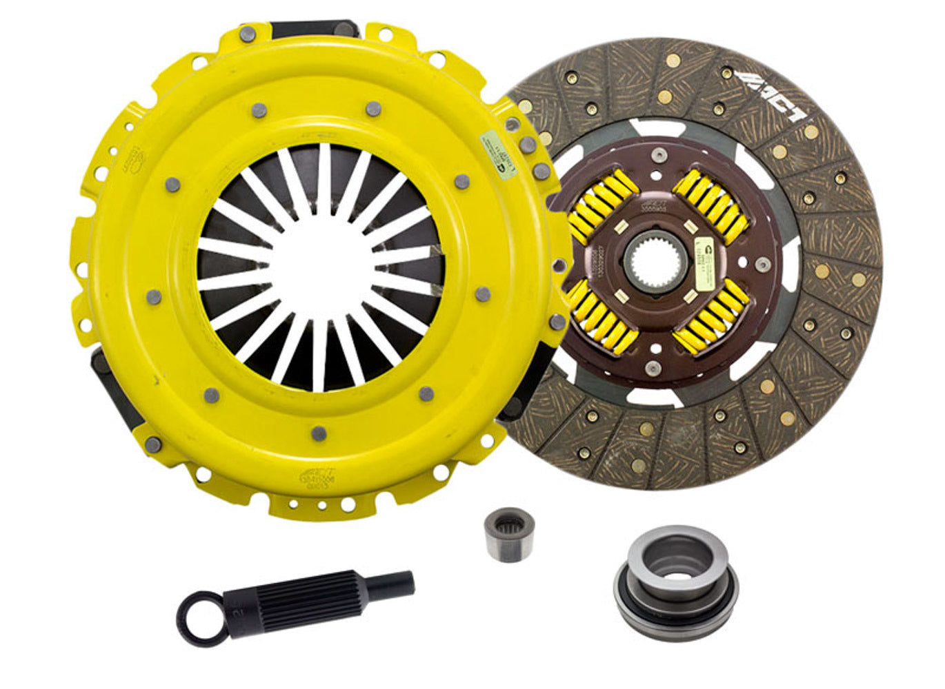 Advanced Clutch Technology HD Clutch Kit for Ford Mustang V6 2011-2017, 11-Inch Diameter, 1-Inch, 23-Spline, Organic Material