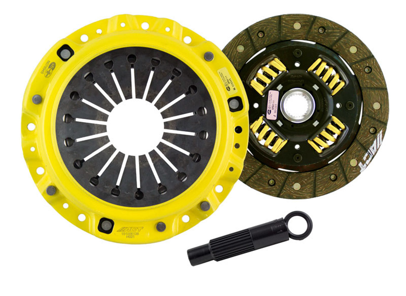 Advanced Clutch Technology HS1-HDSS Heavy Duty Clutch Kit for Honda S2000 2000-2009, 212mm Diameter, Organic Disc, Sprung Hub