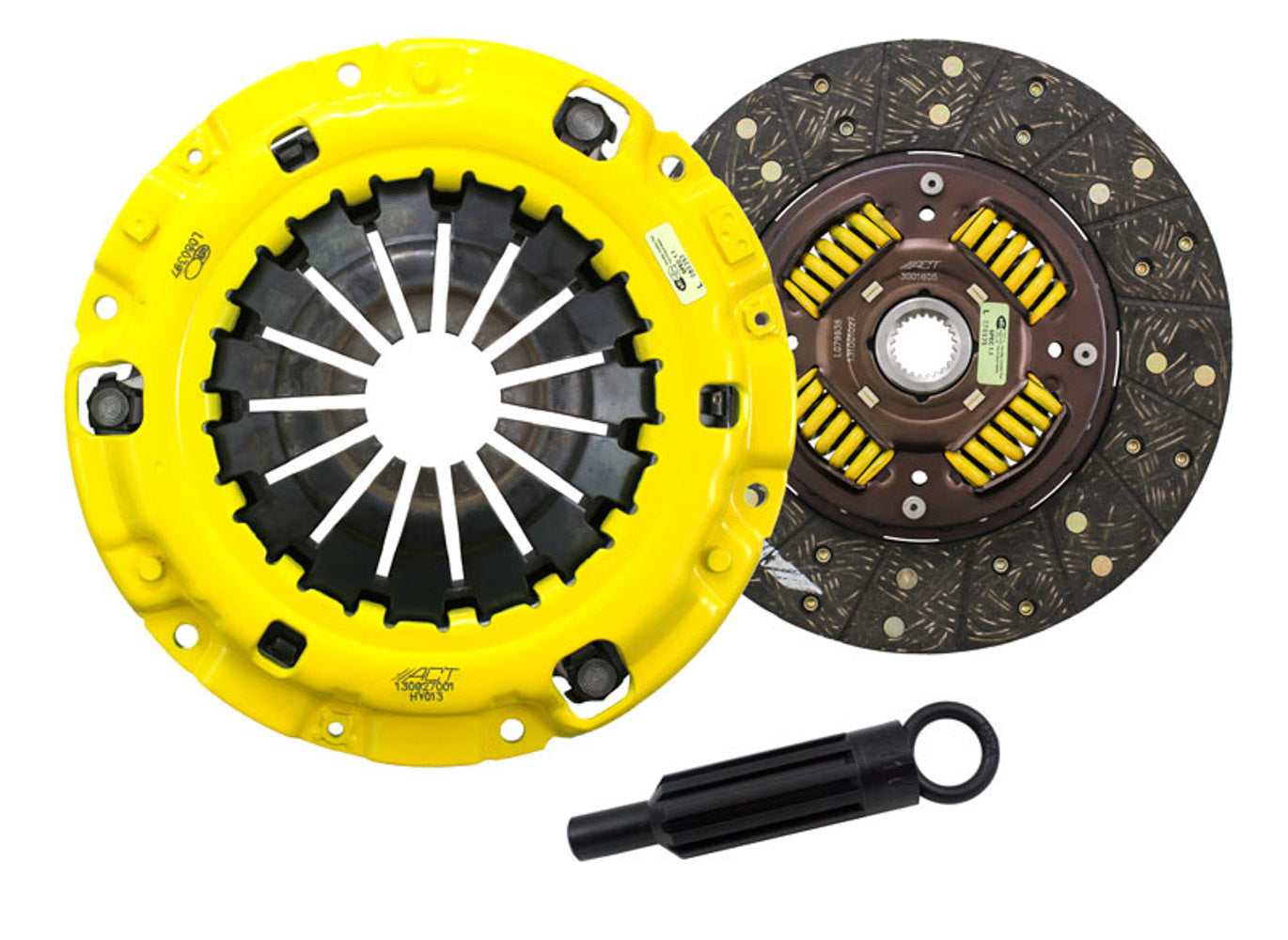 Advanced Clutch Technology HY4-HDSS HD Street Clutch Kit for Hyundai Genesis 2010-2012, 9.8 Inch Diameter, Single Disc, Organic Material