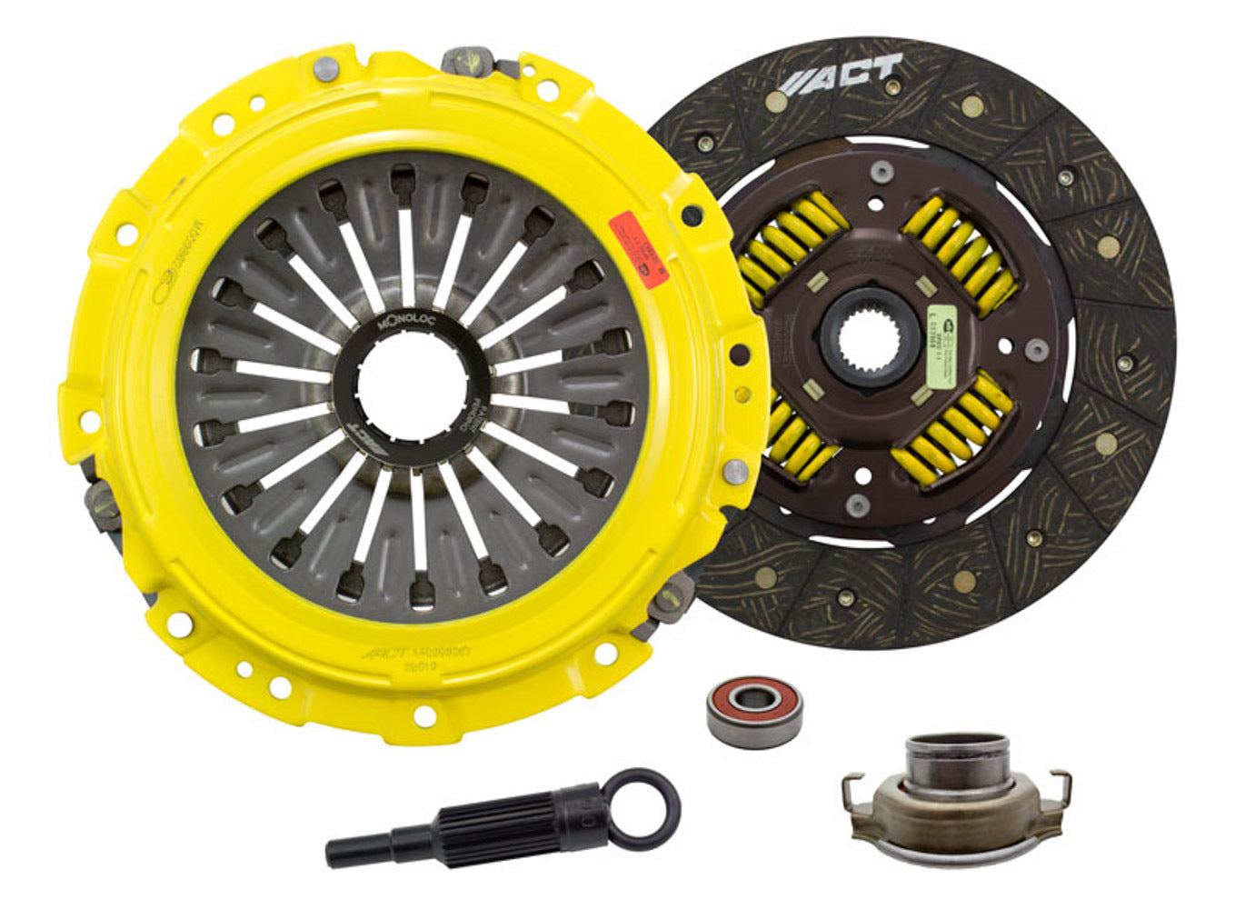 Advanced Clutch Technology SB10-HDSS Heavy Duty Clutch Kit for Subaru STI and Legacy 2.0L, 2.5L (2002-2013) with 9.4 Inch Diameter and 24-Spline Sprung Hub