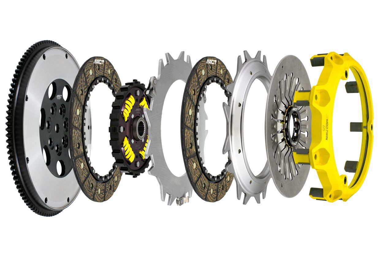 Advanced Clutch Technology T1S-M01 HD Mod Twin Clutch Kit for Mitsubishi Lancer 2003-2006