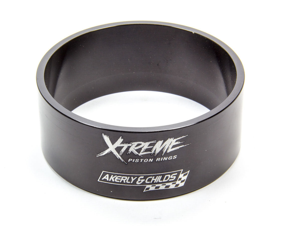 AKERLY-CHILDS AC-RC4350 Piston Ring Compressor for 4.350 Inch Bore, Tapered Aluminum, Black Anodized Finish
