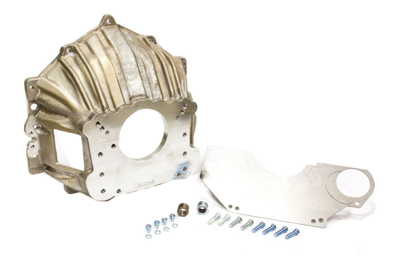 Advance Adapters Chevy T150 Bellhousing Kit for Jeep T150 / T176 / T4 / T5 Manual Transmissions, Aluminum, Natural Finish