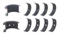 ACL Bearings 5M829HNC-10 Main Bearing Set for Big Block Chevy, 0.010 Inch Undersize, Narrowed, Coated