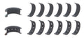 ACL Bearings 7M2428HC-STD Main Bearing Set for Nissan 6-Cylinder RB26DETT
