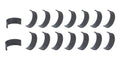 ACL Bearings 8B1663HC-STD Rod Bearing Set for Small Block Chevrolet with 1.889 Inch Journal, Coated, Standard Size