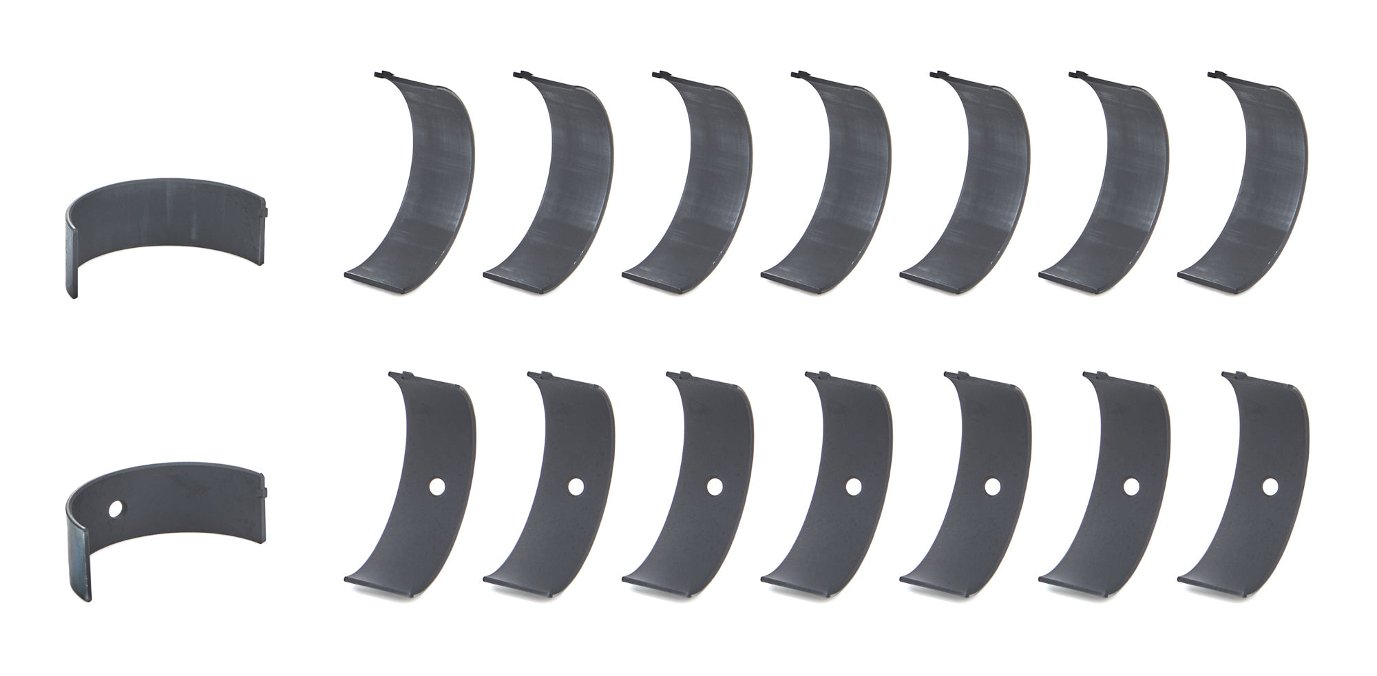 ACL Bearings Connecting Rod Bearing Set for Big Block Chevy 396-454, Standard Size, Race Series, Extra Oil Clearance, Narrowed, Doweled, Coated