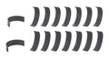 ACL Bearings 8B927HC-STD Rod Bearing Set for Ford 351C, 351M, 400M with Coated Surface
