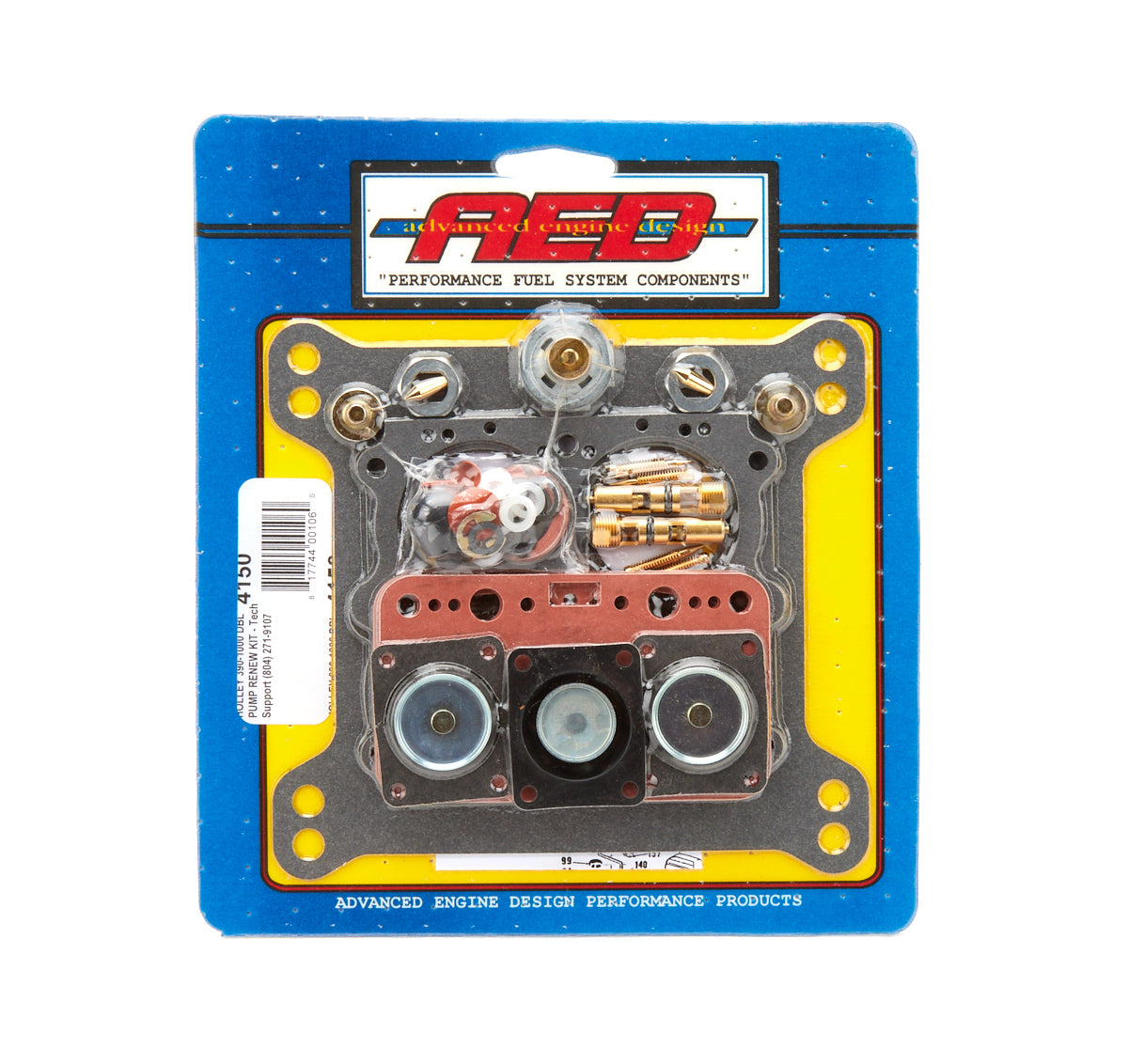 Advanced Engine Design 4150 Carburetor Rebuild Kit for Holley 390-950 CFM Models