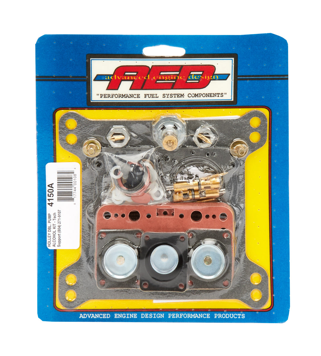 Advanced Engine Design 4150A Carburetor Rebuild Kit for Holley 4150 Series 390 to 950 CFM Gas and Alcohol Engines