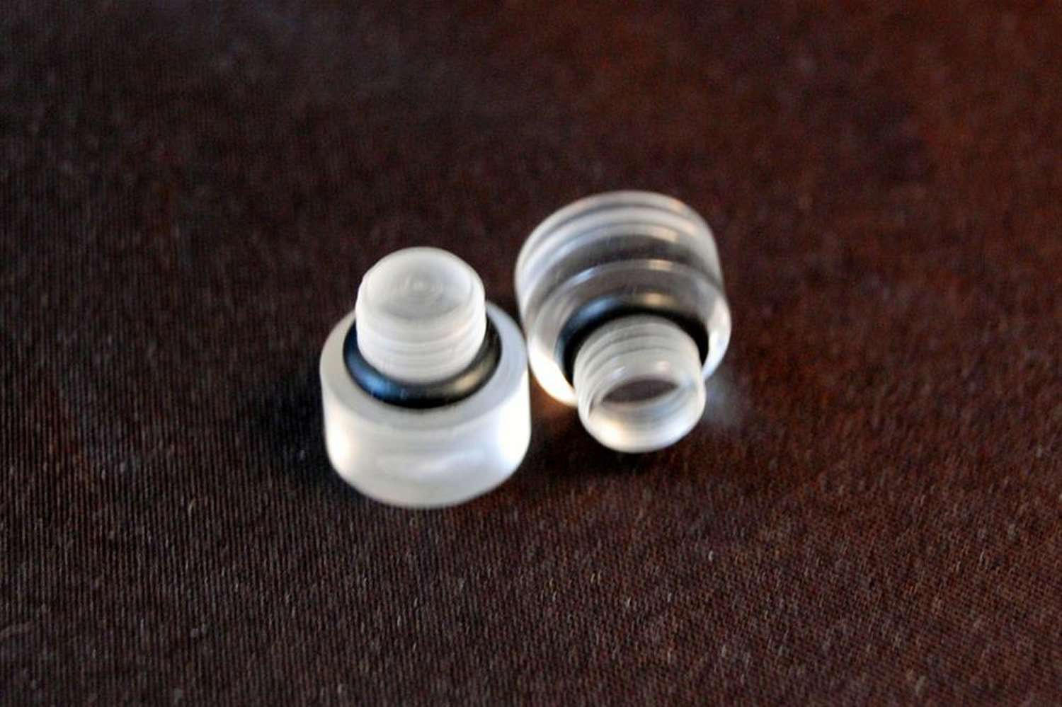 Advanced Engine Design AED5170 Clear Fuel Bowl Sight Plugs Pair for Holley Carburetors