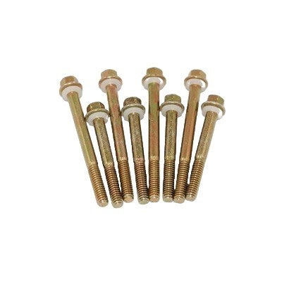 Advanced Engine Design AED5250 Fuel Bowl Screws Set for Holley 4160 Carburetors, 1.875 and 2.5 Inch Length, Steel with Cadmium Finish
