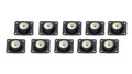Advanced Engine Design AED5337X 50cc Rubber Accelerator Pump Diaphragm Set of 10 for Holley Carburetors